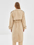 LC Waikiki Women's Jacket Collar Plain Trench Coat
